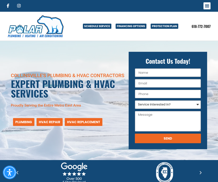 Polar Plumbing, Heating & Air Conditioning