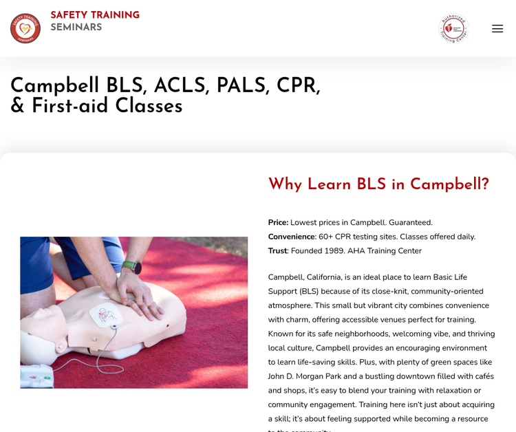 Safety Training Seminars