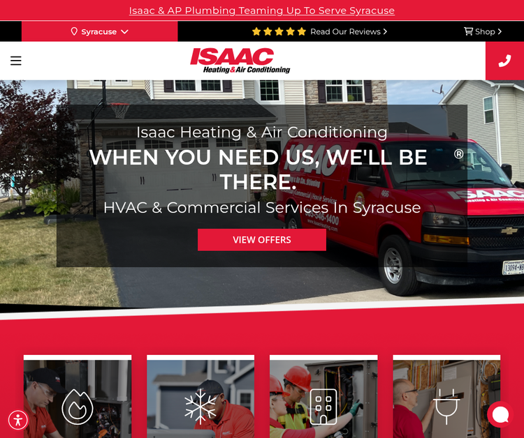 Isaac Heating & Air Conditioning - Syracuse
