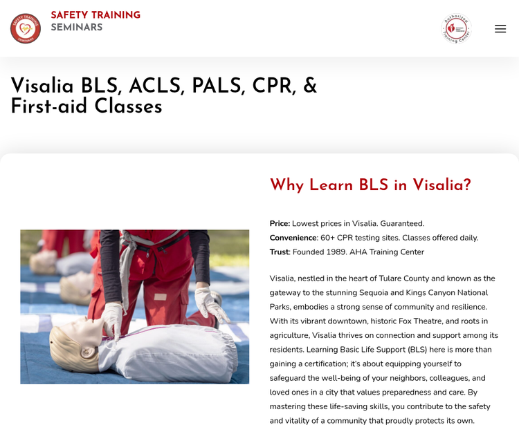 Safety Training Seminars