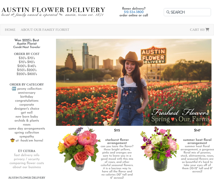 Austin Flower Delivery