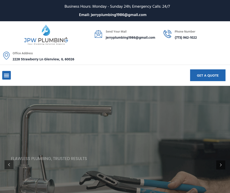 JPW PLUMBING CO.