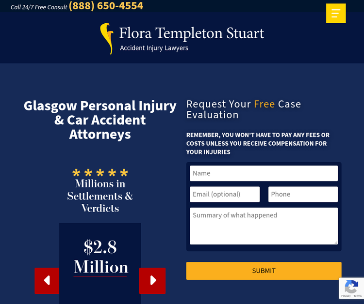 Flora Templeton Stuart Accident Injury Lawyers