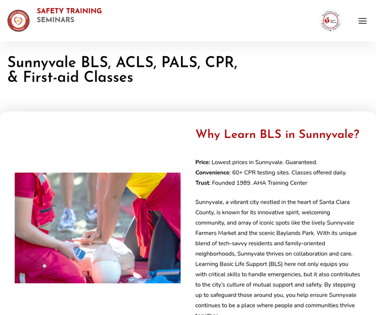 Safety Training Seminars