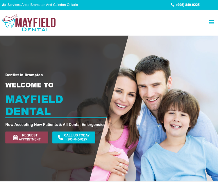Mayfield Dental Clinic | Dentist in Brampton