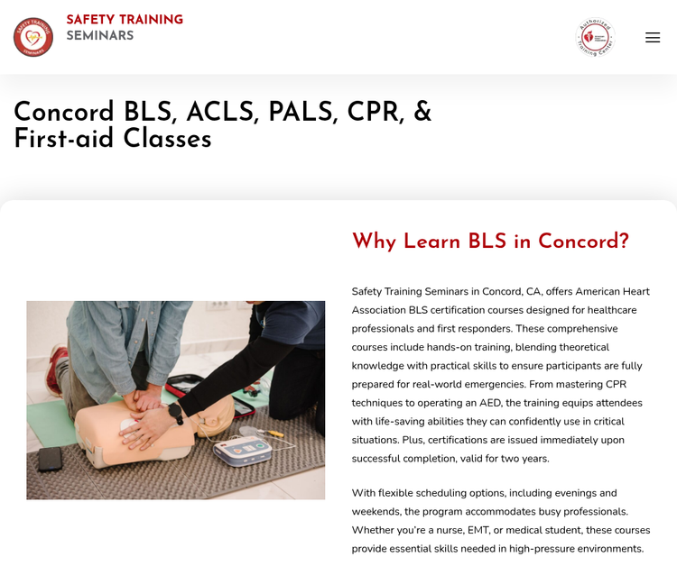 Safety Training Seminars