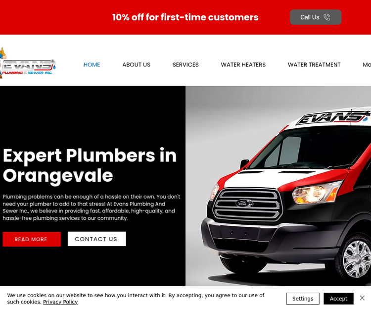 Evans Plumbing And Sewer Inc.