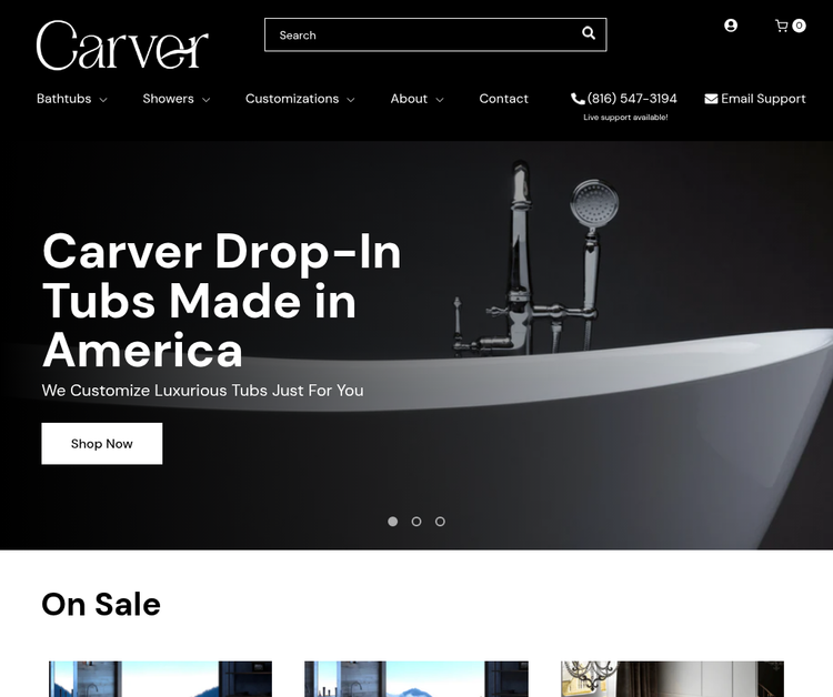 The Carver Tubs Difference