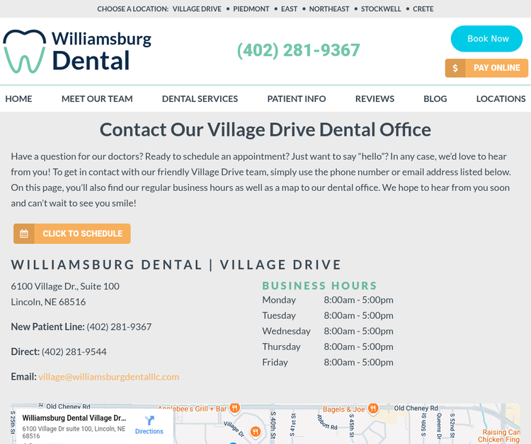 Williamsburg Dental Village Drive
