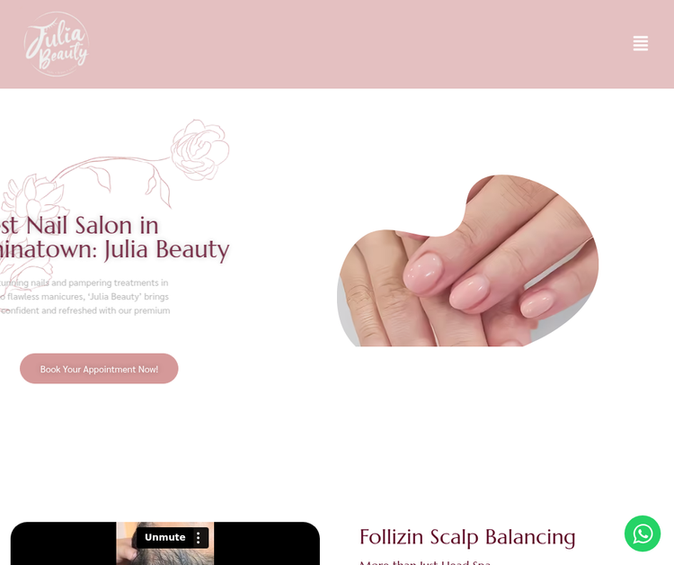 Julia Beauty Nail Salon Chinatown