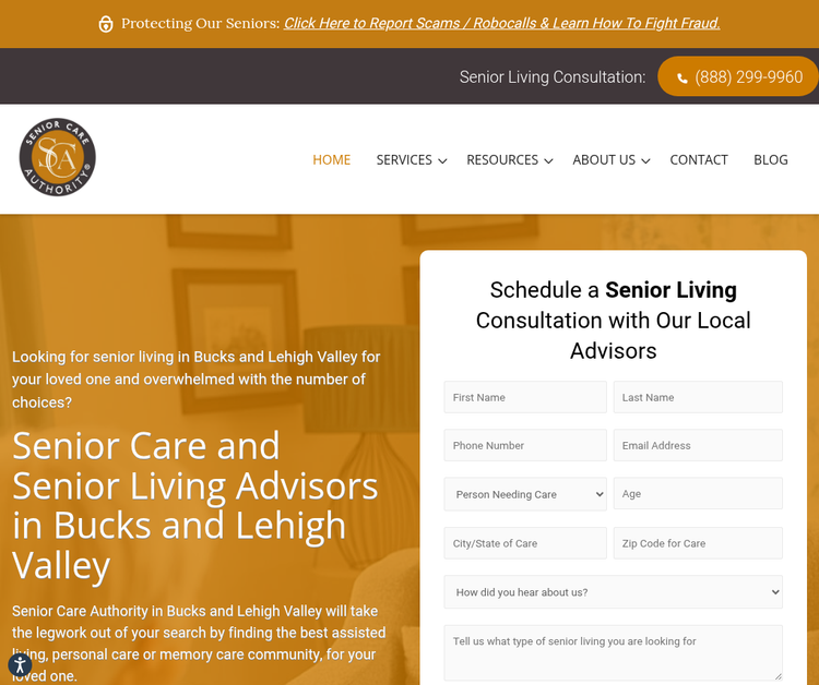 Senior Care Authority Bucks and Lehigh Valley