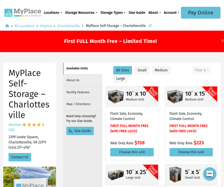 MyPlaceSelfStorage