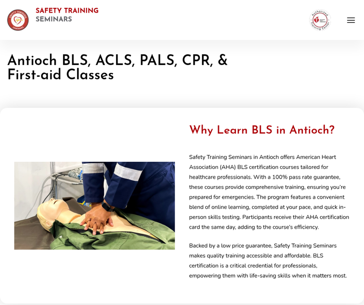 Safety Training Seminars