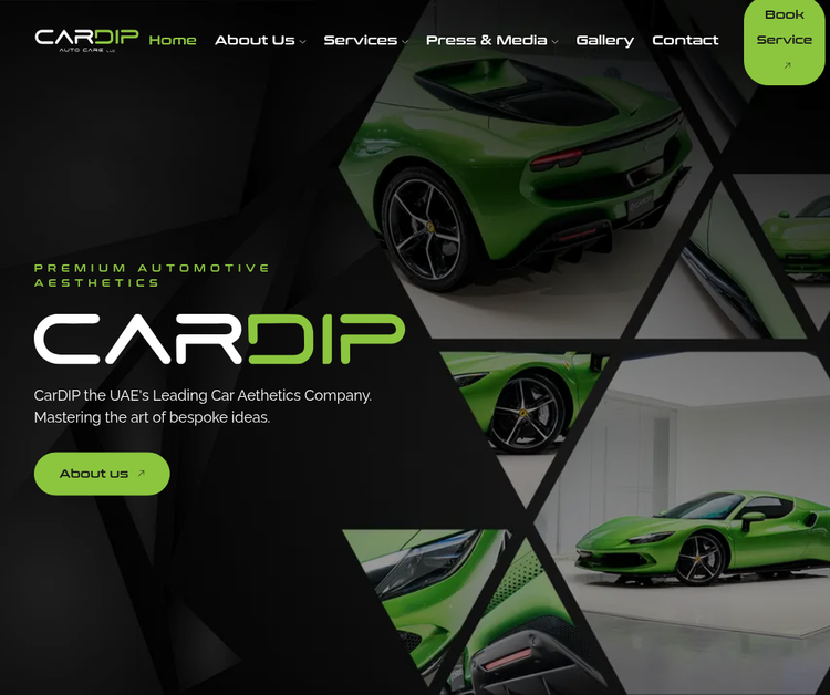 Cardip - Best Auto Care in Dubai