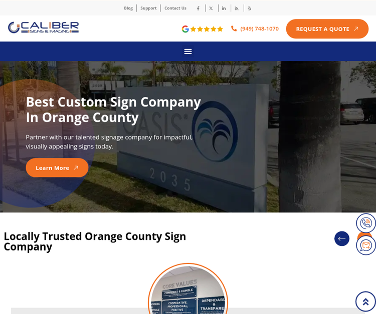 Caliber Signs and Imaging