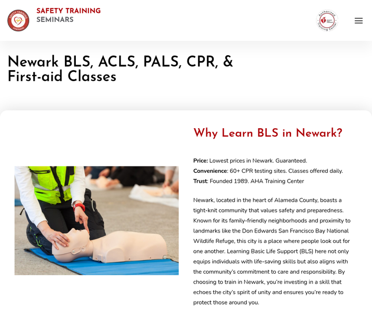 Safety Training Seminars