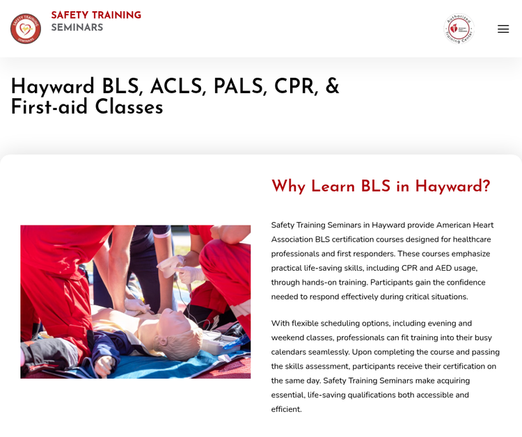 Safety Training Seminars