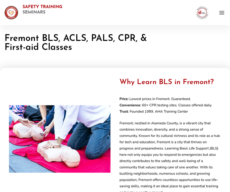 Safety Training Seminars