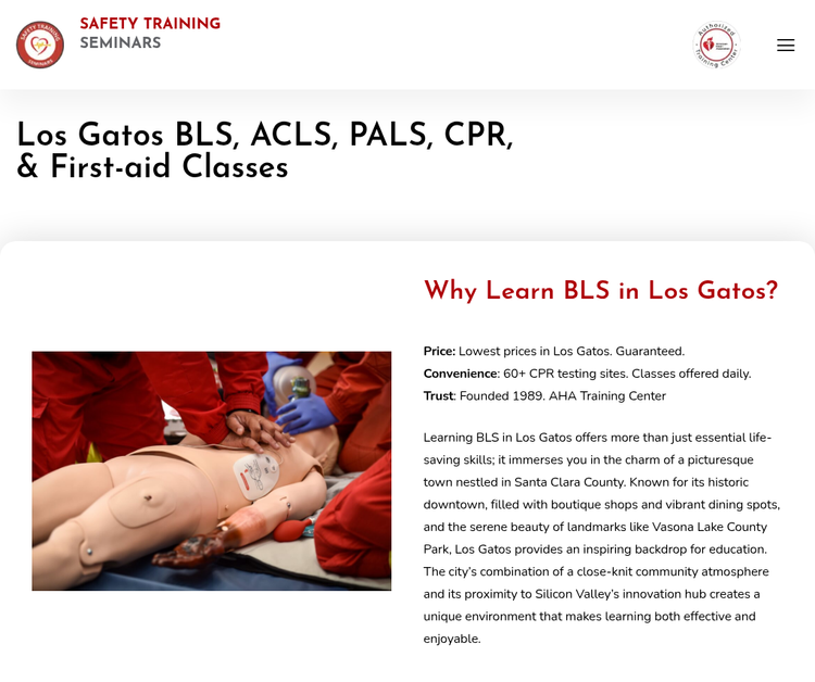 Safety Training Seminars