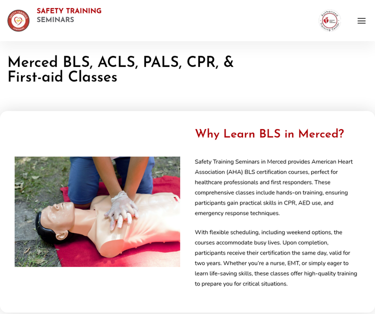 Safety Training Seminars
