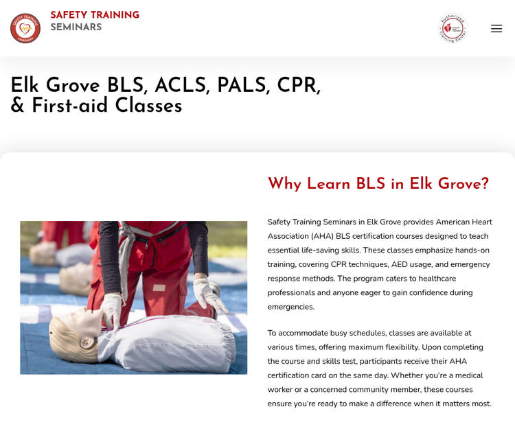 Safety Training Seminars