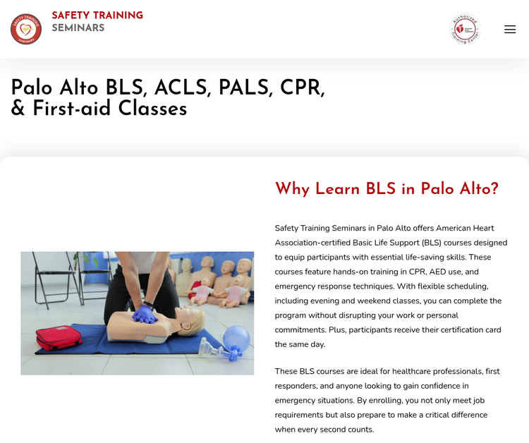 Safety Training Seminars