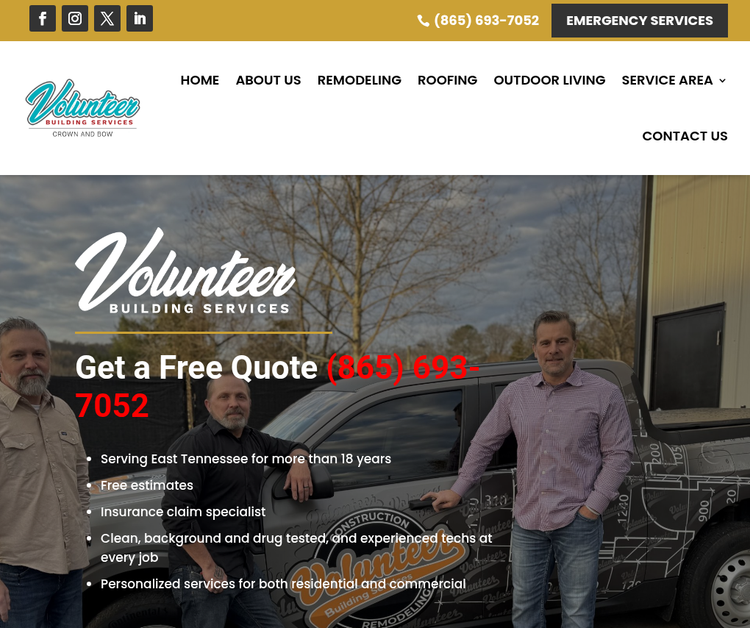 Volunteer Building Services