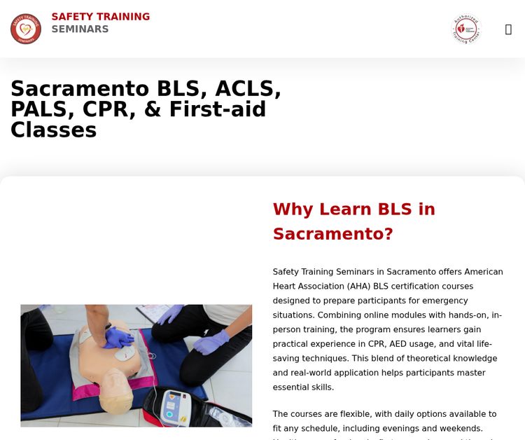 Safety Training Seminars