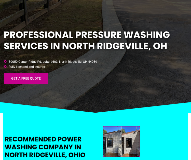 Pure Mist Pressure Washing