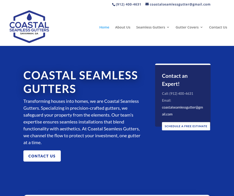 Coastal Seamless Gutters