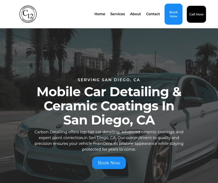 Carbon Car Detailing San Diego