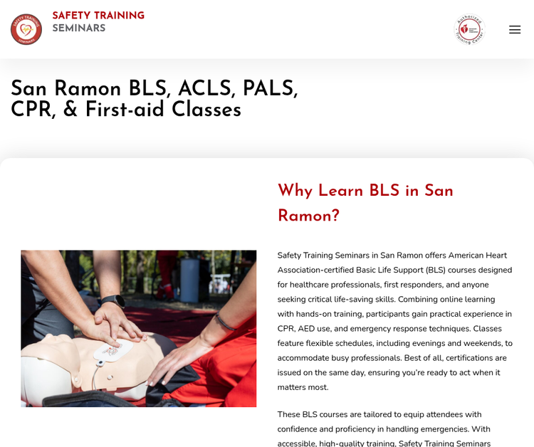 Safety Training Seminars