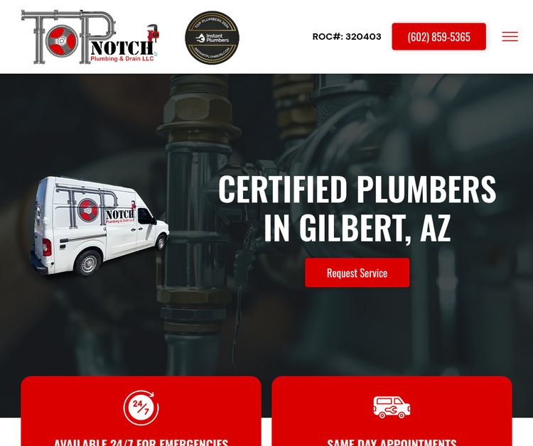 Top Notch Plumbing and Drain – 30 Years of Trusted Service