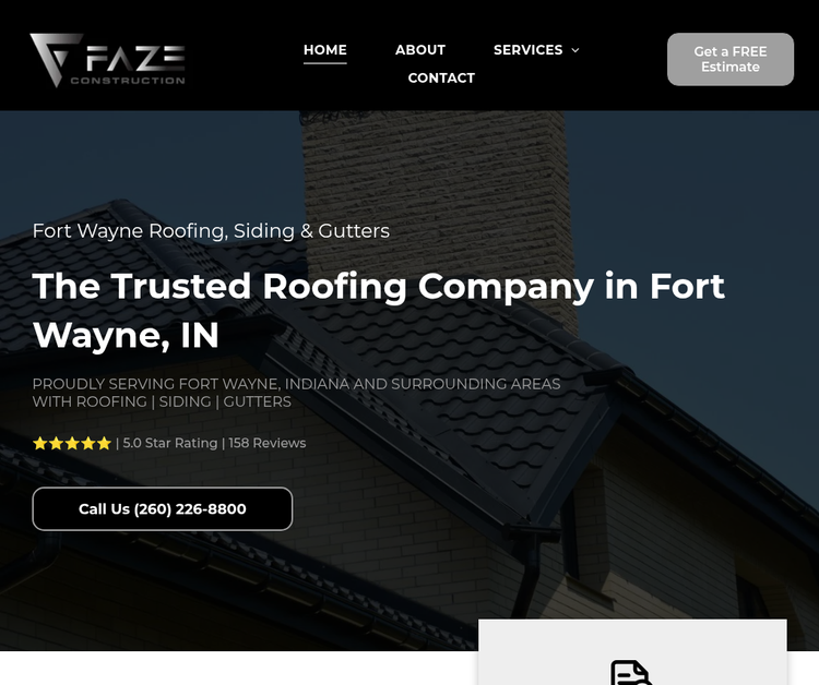 Trusted Roofing Contractor in Fort Wayne, IN