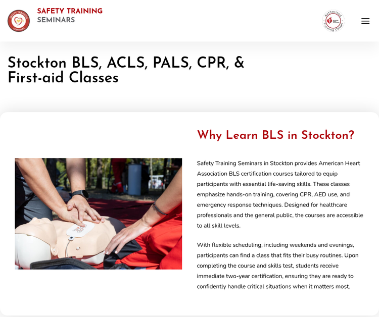 Safety Training Seminars