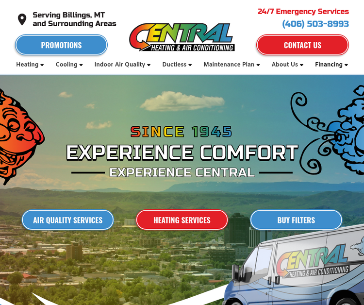 Heating & Cooling Solutions for Billings, MT