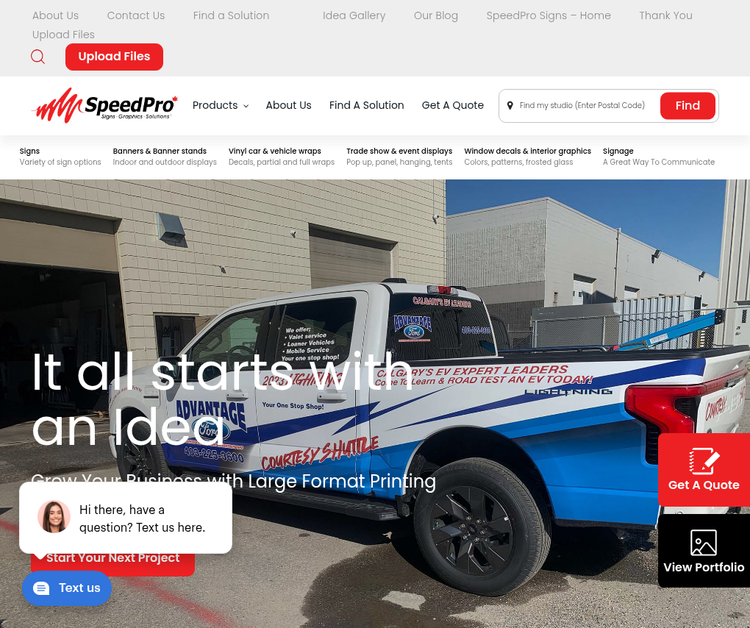 SpeedPro Signs Calgary NE