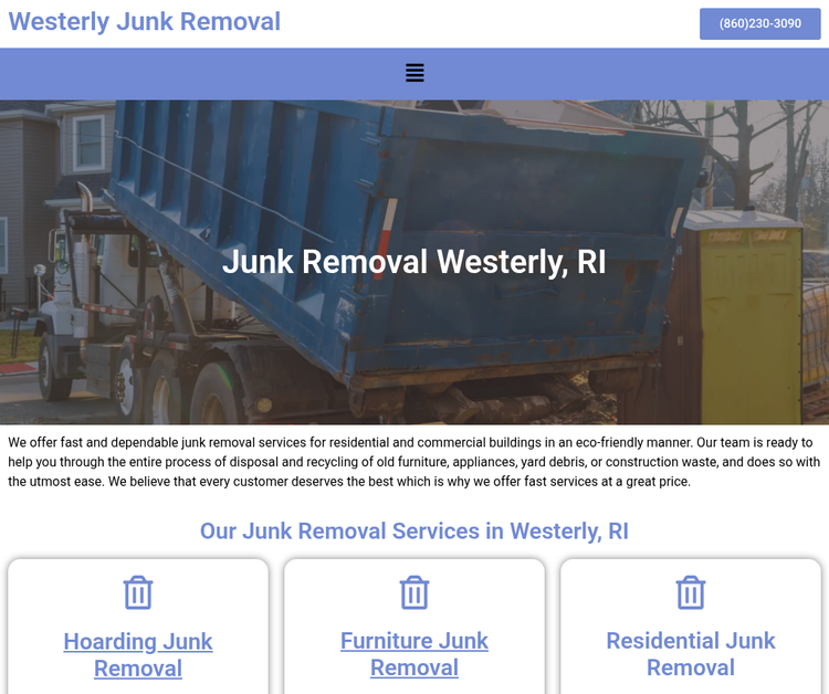 Westerly Junk Removal