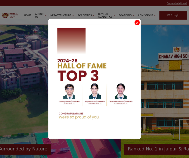 Dharav High School Ajmer Road Jaipur