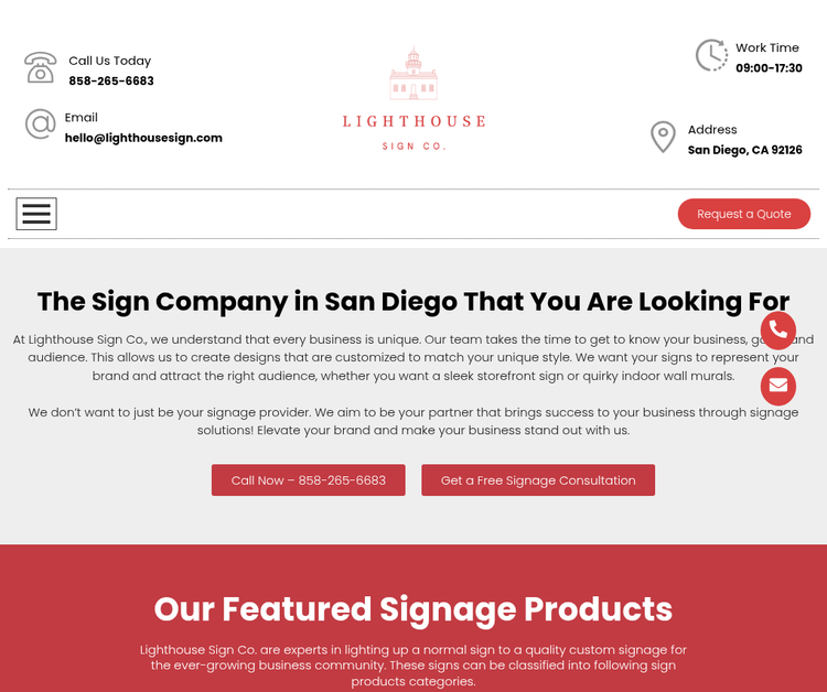 Lighthouse Sign Co