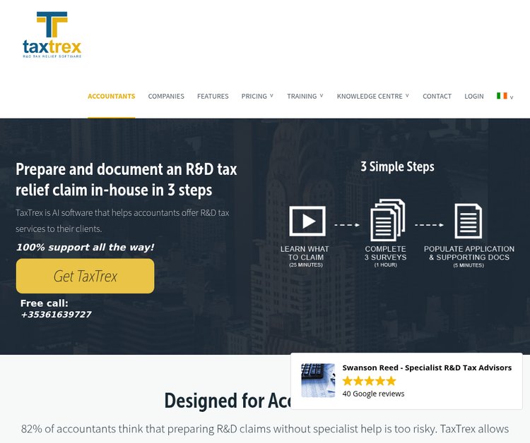 R&D Tax Credit Software Limerick