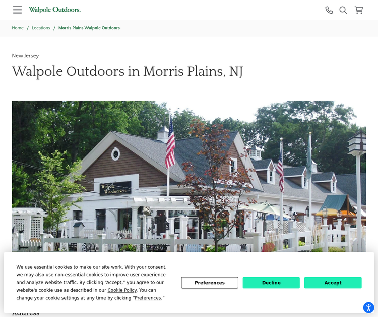 Walpole Outdoors - Morris Plains