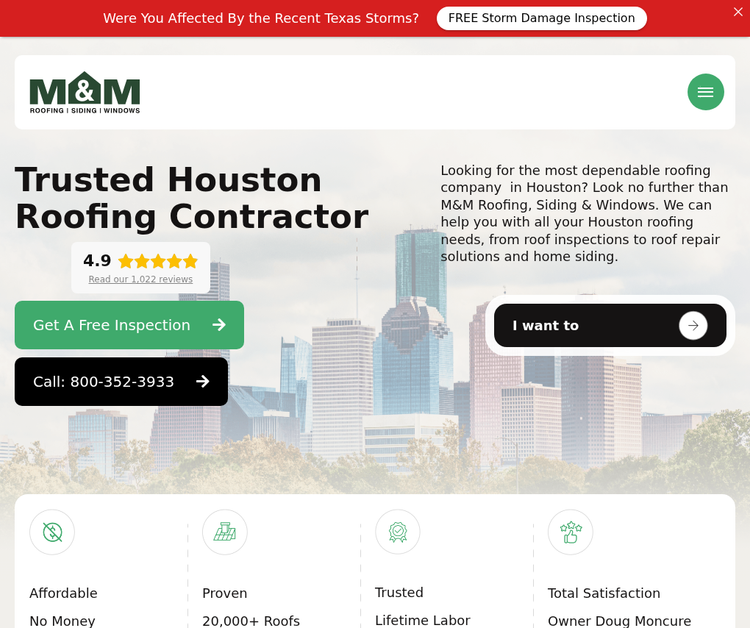 M&M Roofing, Siding & Windows