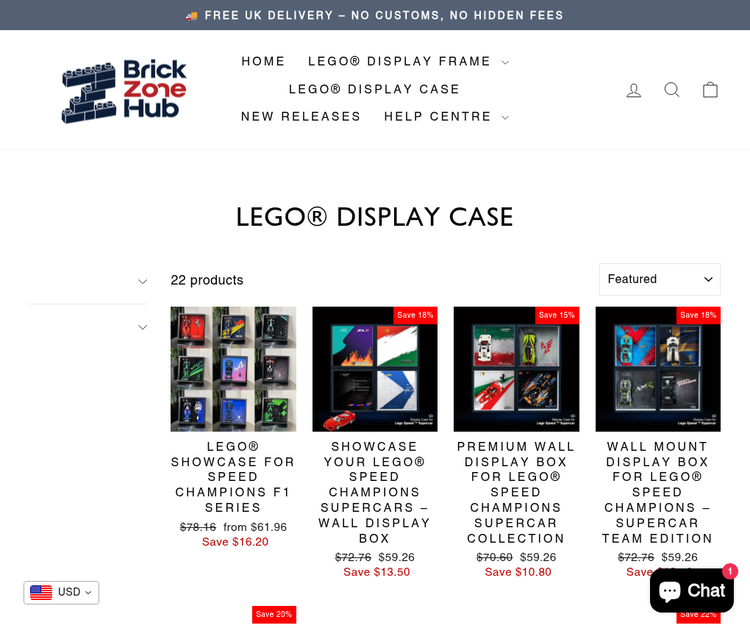 Lego Display Case