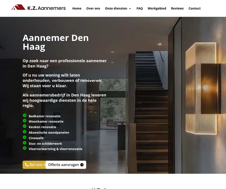 Aannemer Den Haag