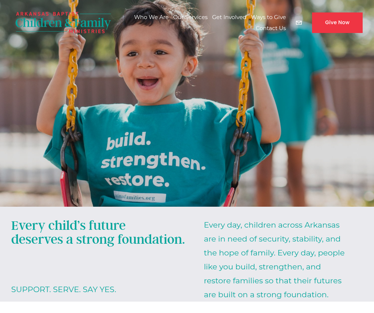 Providing Christ-Centered Services for Children and Families to Thrive