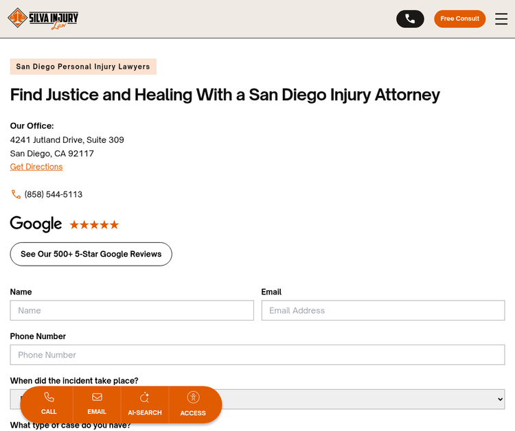 Silva Injury Law, Inc.