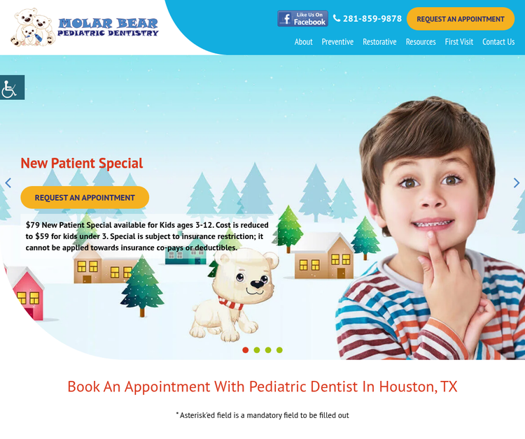 Molar Bear Pediatric Dentistry - Houston