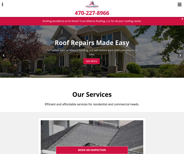 Alliance Roofing, LLC,