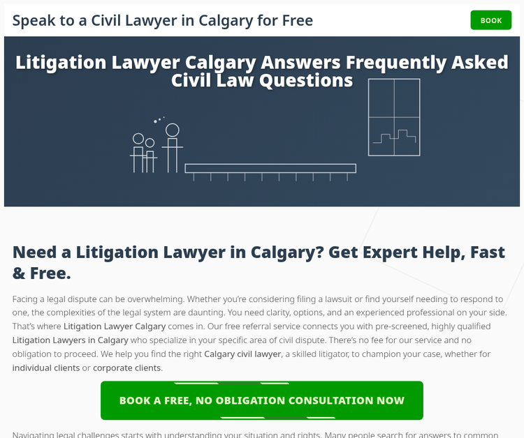 Litigation Lawyer Calgary